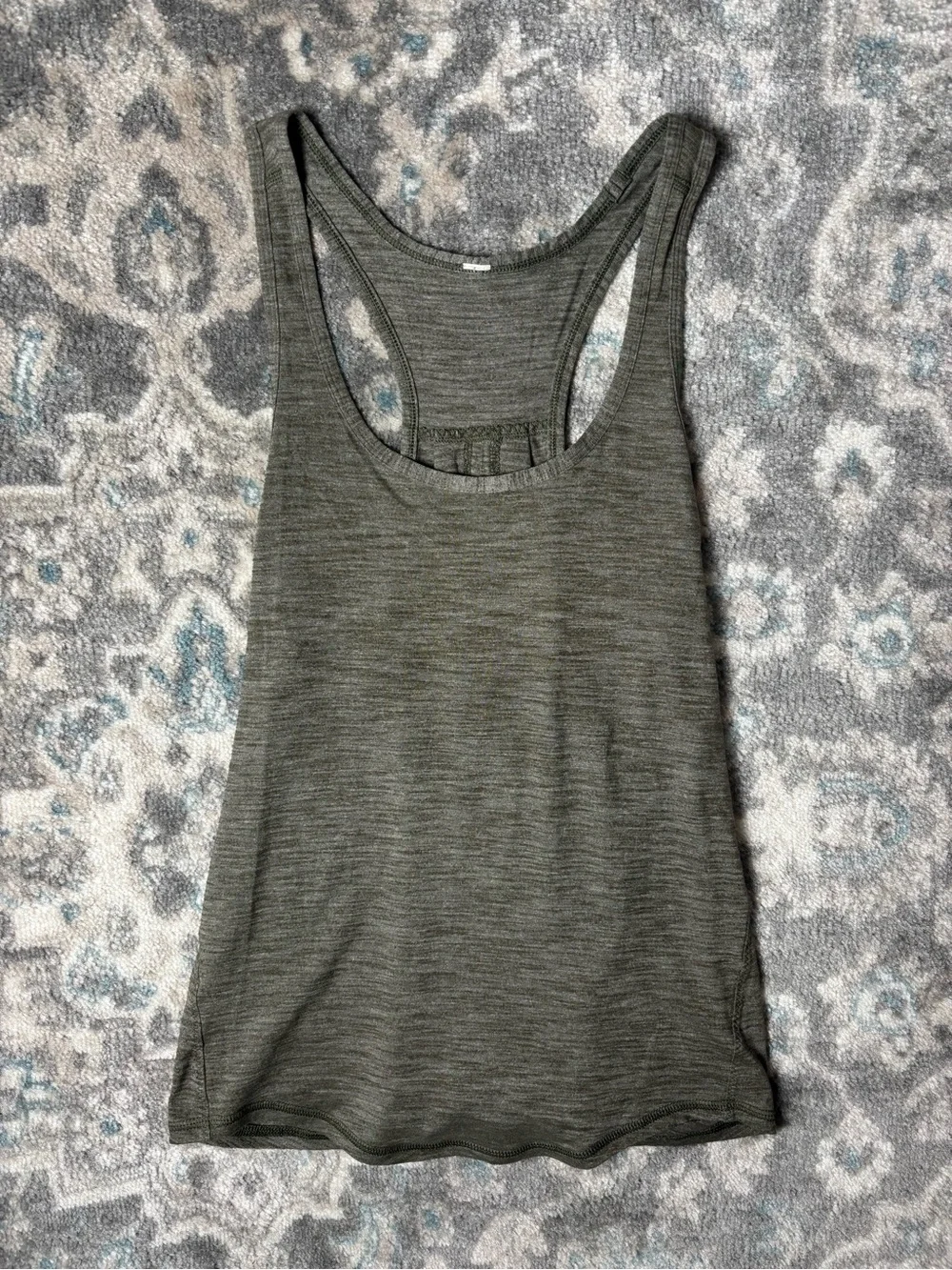 lululemon athletica Olive Green Racerback Tank